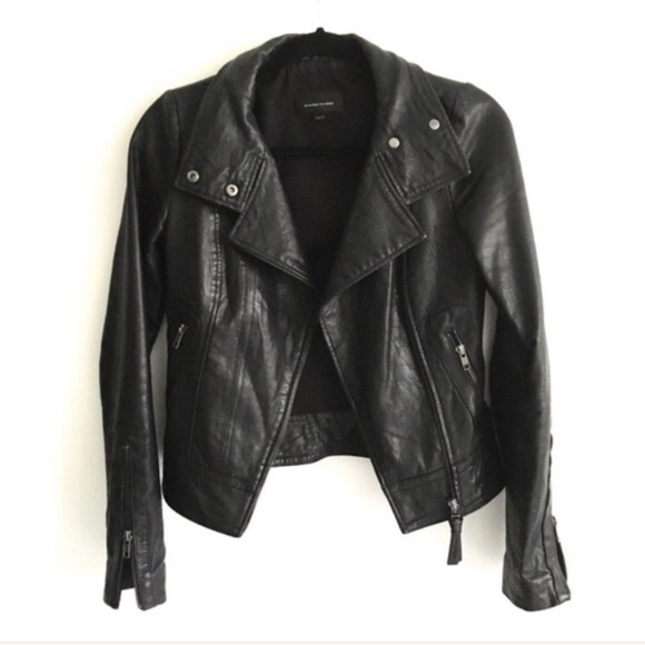 Mackage Kenya Leather Jacket Black XXS - Picture 9 of 9